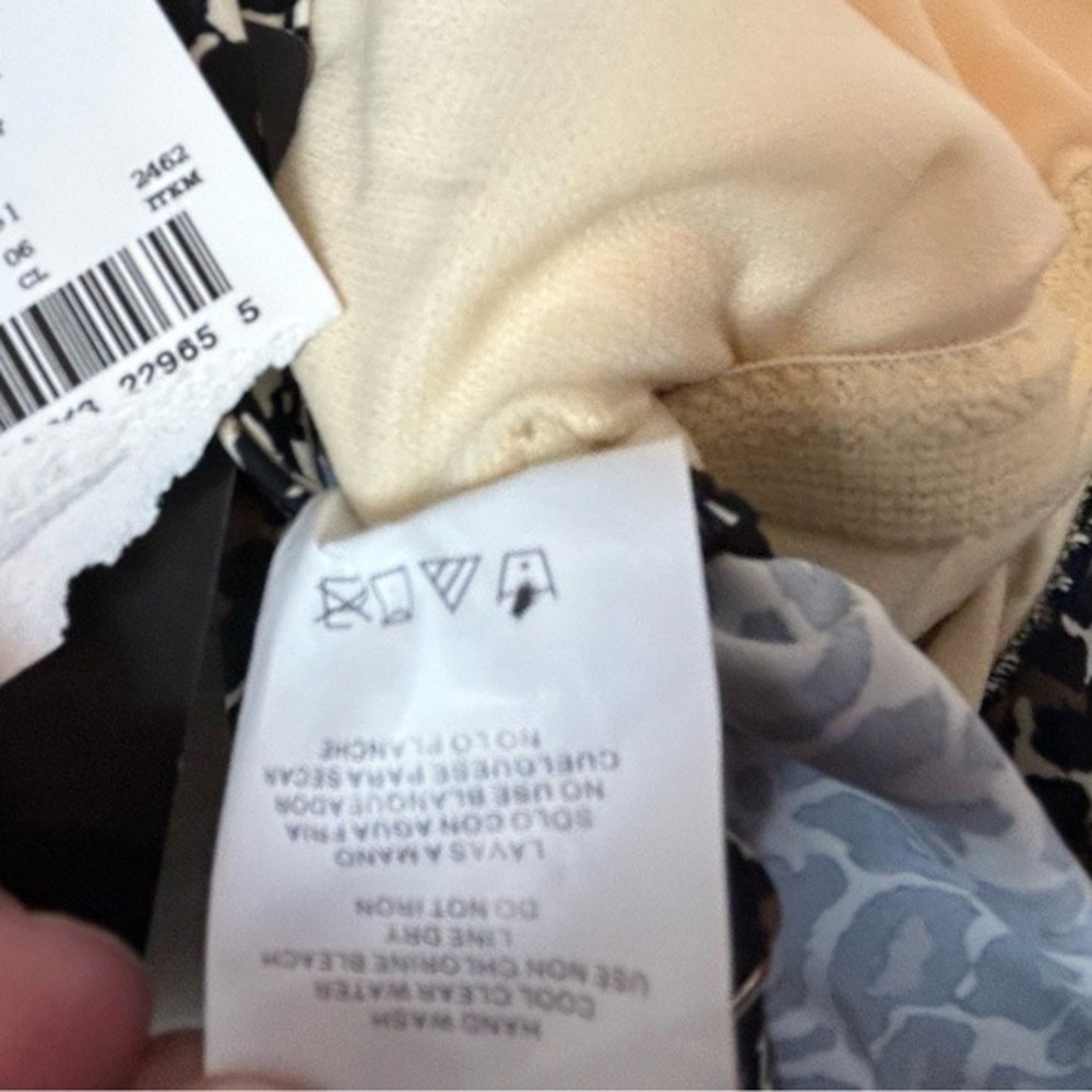 Aqua Green Animal Print Mob Wife 1PC Swimsuit Large 12/14 NWT - Picture 6 of 14